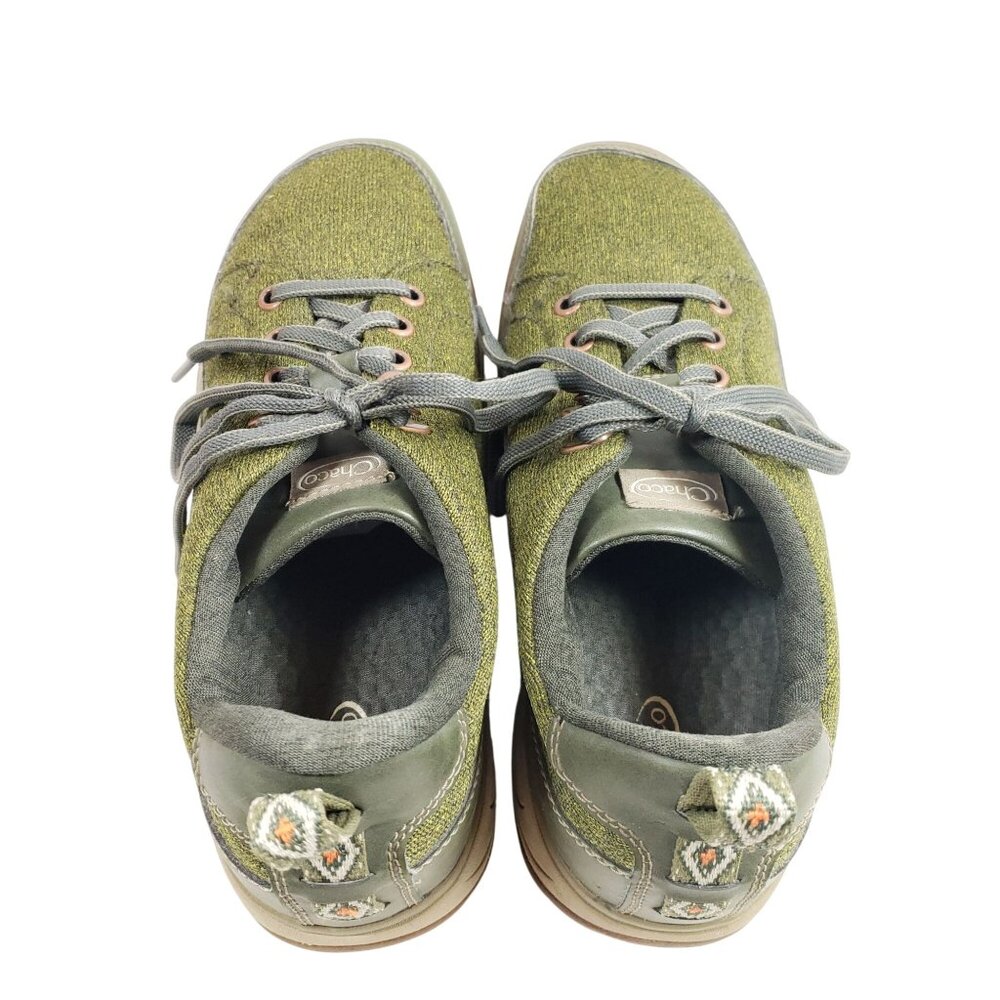 Chaco Womens Size 9.5 Kanarra 2.0 Green Lace-Up Casual Shoes - Picture 7 of 9